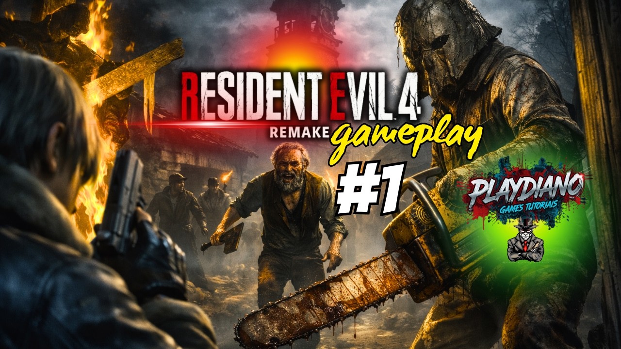 🔴RESIDENT EVIL 4 REMAKE: NA VILA DO PRIMEIRO CAPITULO NO SAPATINHO STEALTH - FULL HD GTX 1650