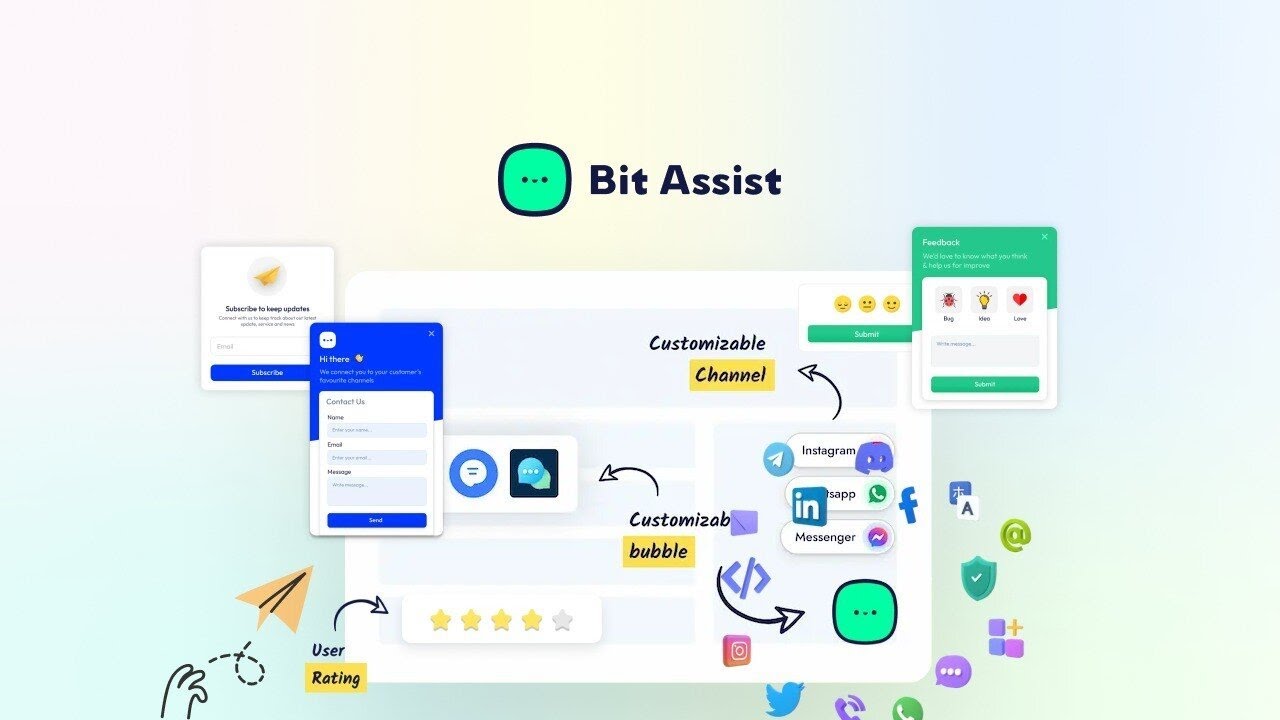 Bit Assist Lifetime Deal - Communicate with your customers using different messaging apps
