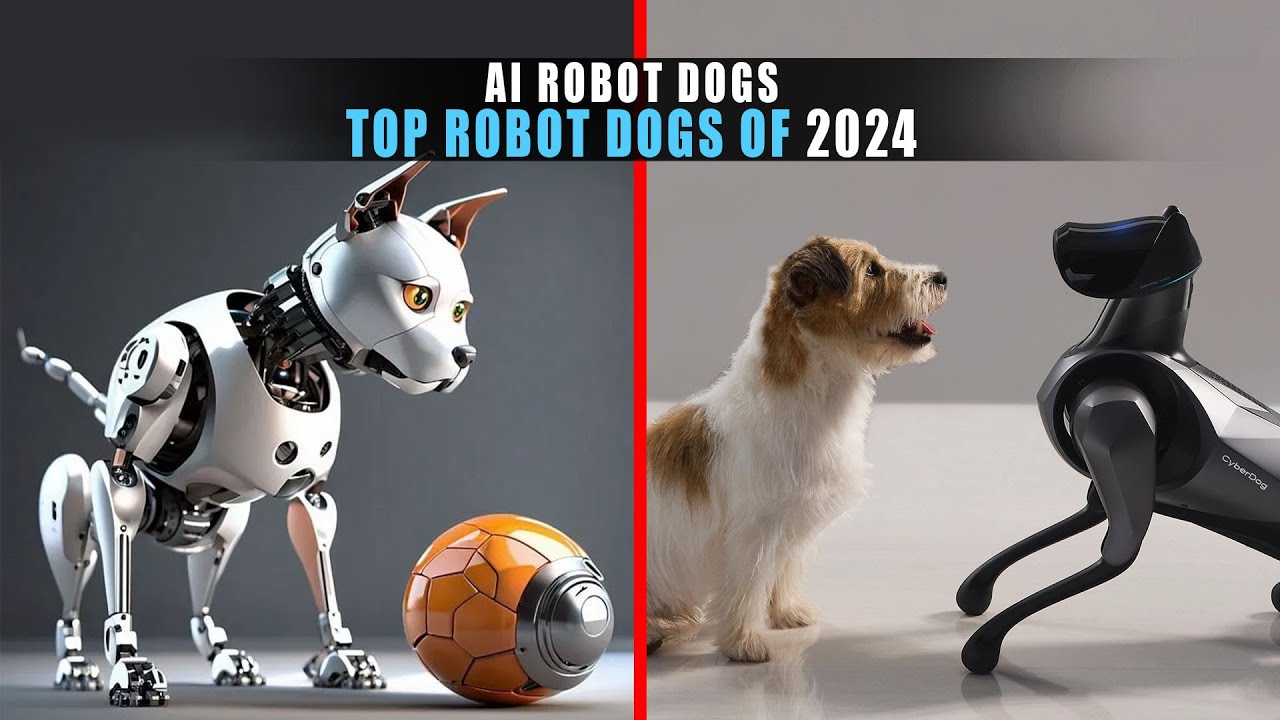 5 лучших роботов-собак 2024 года | Лучшие роботы-собаки с искусственным интеллектом 🐶🤖