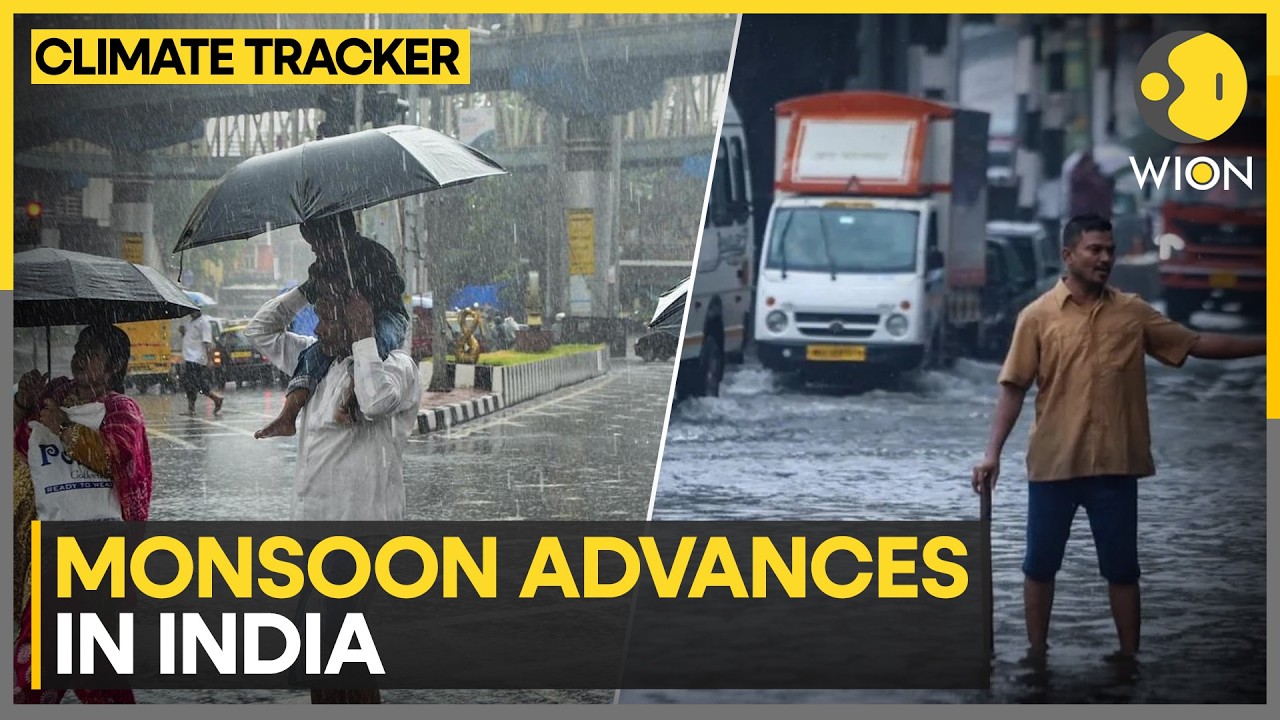 Indian Monsoon | Monsoon Advances Further, IMD Sounds Heavy Rain Alert | WION Climate Tracker