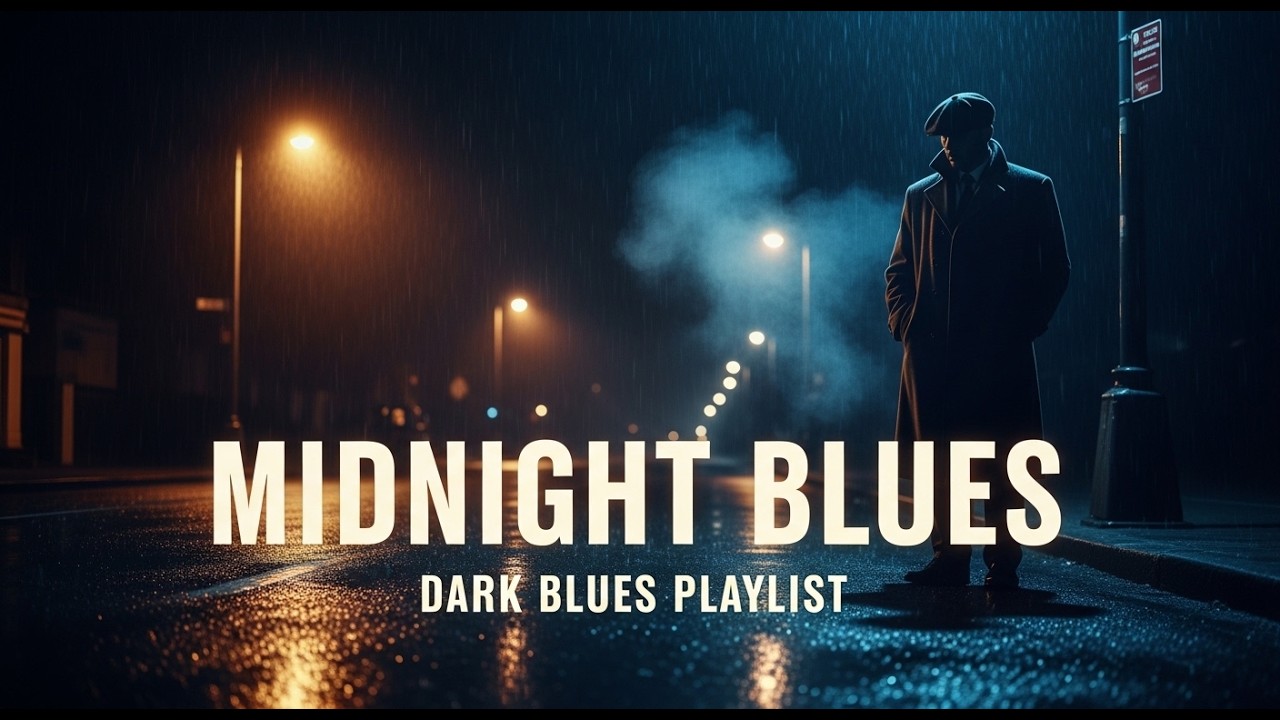 Whispers Under Streetlights #DarkBlues #MidnightBlues #CinematicBlues #SlowBlues #GentlemenBlues