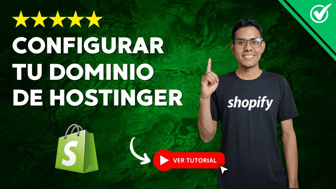 C&oacute;mo CONFIGURAR tu DOMINIO de HOSTINGER en SHOPIFY | 💻 3 Pasos para Lanzar tu TIENDA ONLINE 💻