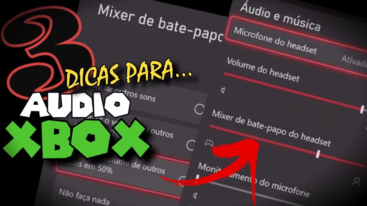 XBOX ONE S | CONFIGURAÇÃO de AUDIO 🔊