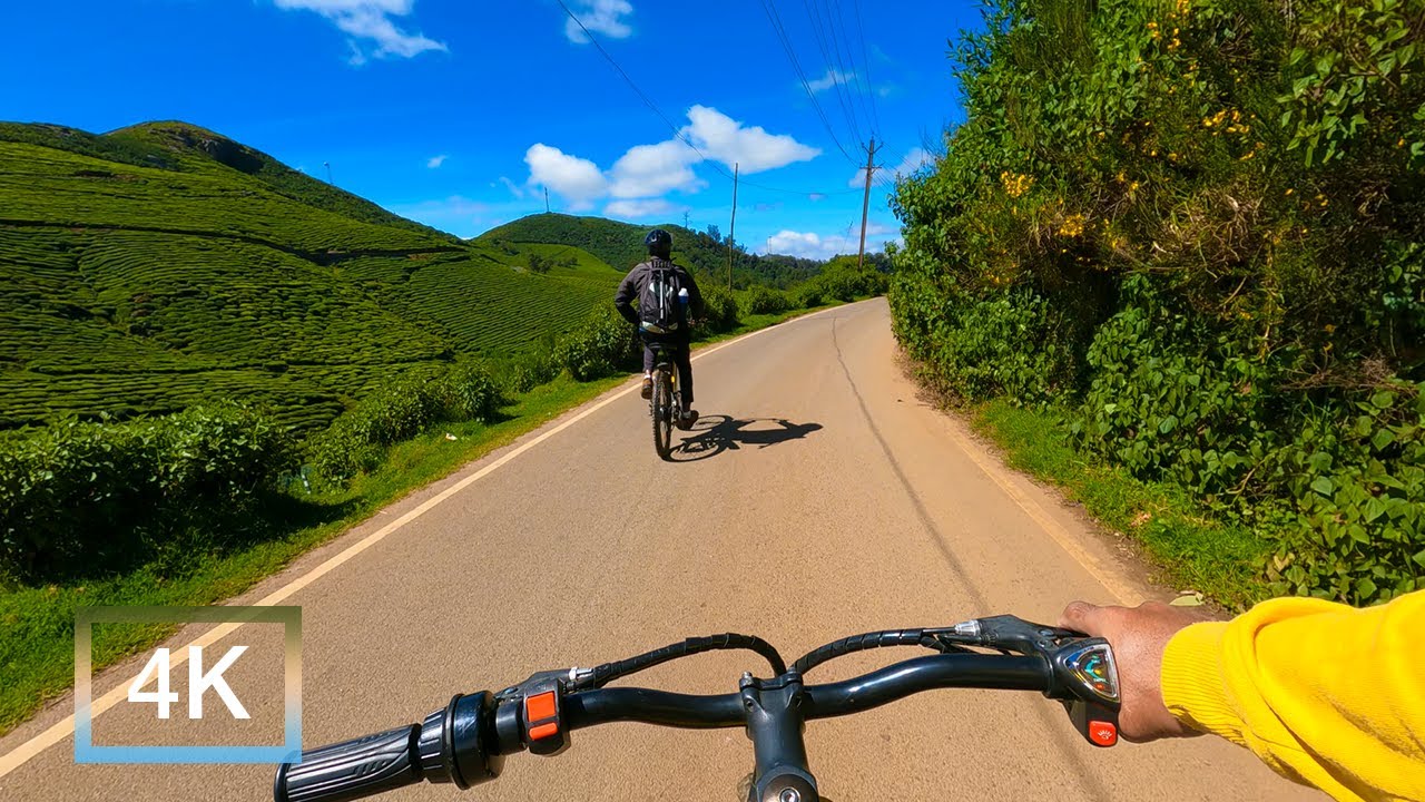 Exploring Ooty On a Bicycle | Nilgiri Mountains, Heritage Landmarks | 4K 60fps