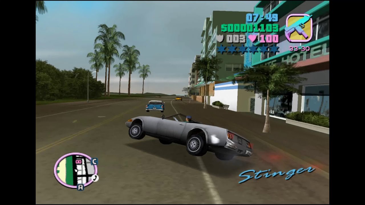 Improved Handling Cheat - GTA Vice City Cheats
