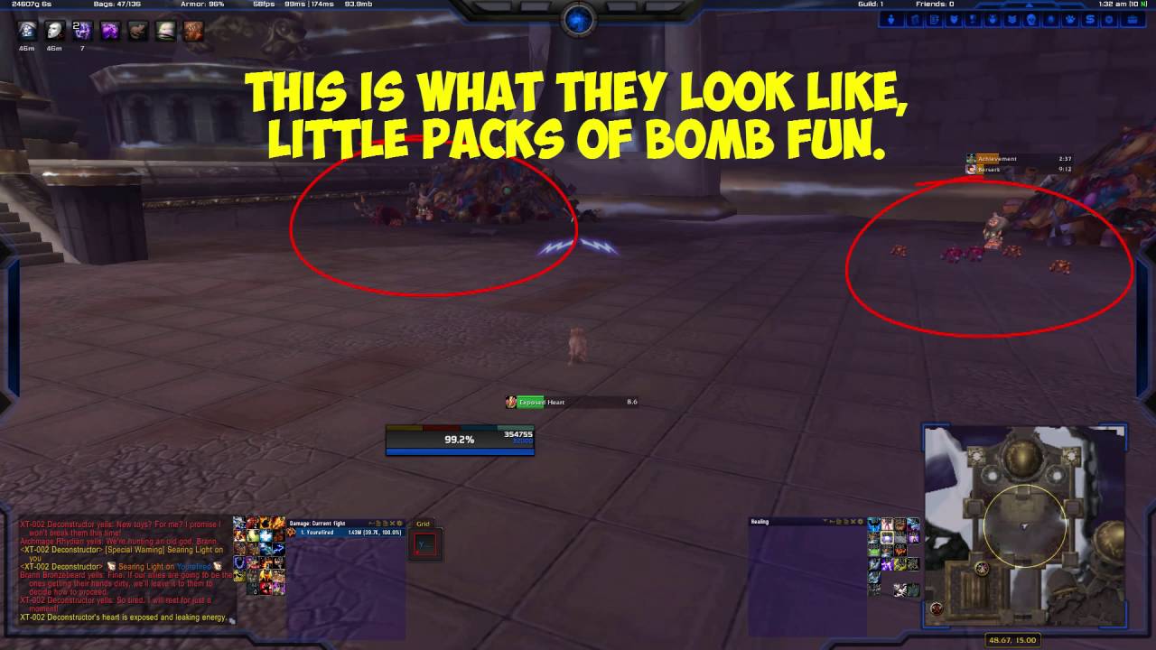 World Of Warcraft - Nerf Scrapbots (10/25 man) Solo