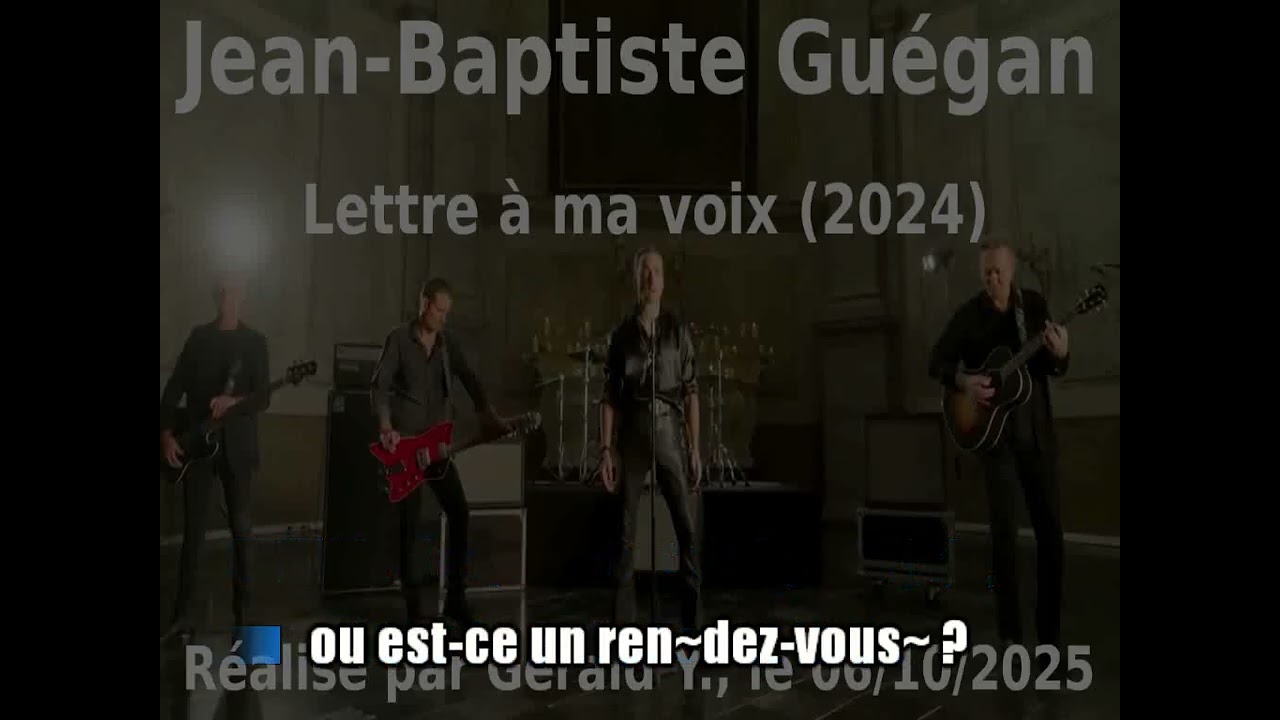Jean-Baptiste Guégan_Lettre à ma voix (2024)