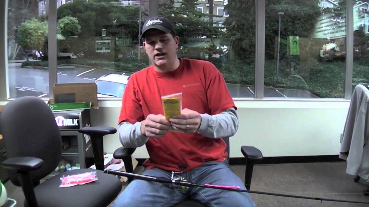 How to Rig a Pink Rubber Worm for Steelhead