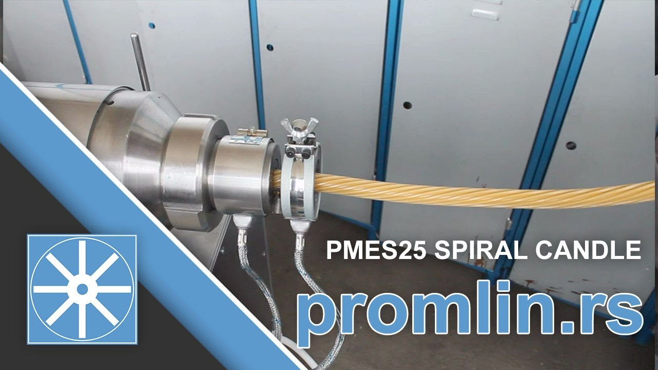 Spiral Candle - PMES25 - Candle Machine - promlin.rs