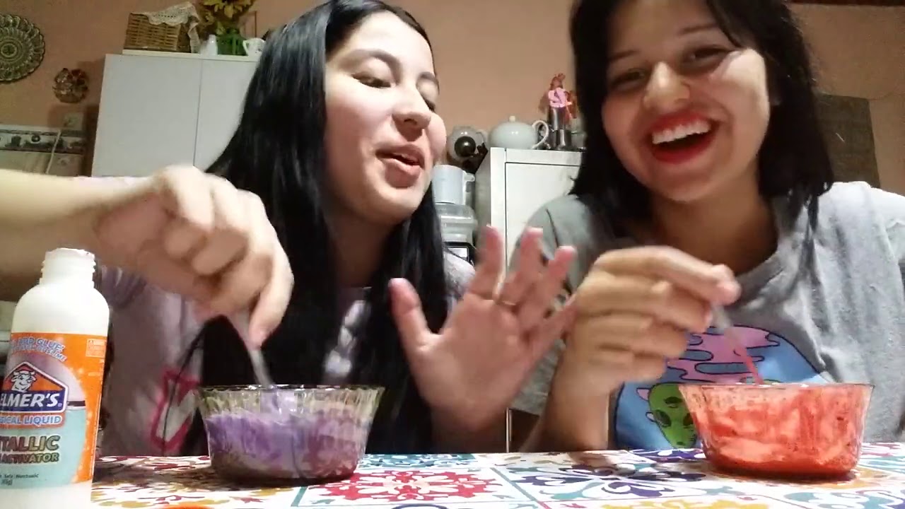 Súper kit de Slime de Elmer´s // Feat Martu. (Noche estrellada y celebración).