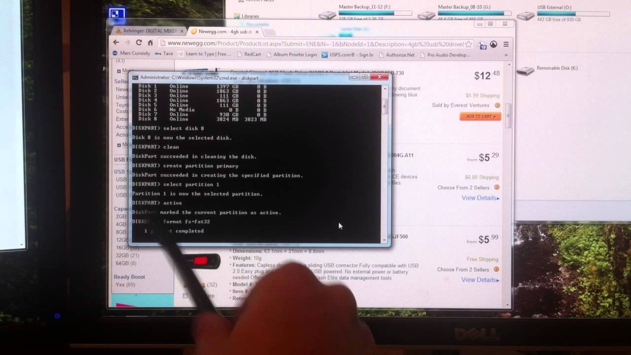 Behringer X32 - USB Drive Formatting for Firmware Updates