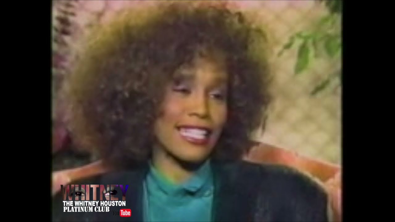 Whitney Houston - Ebony Jet Showcase Rare Interview 1986