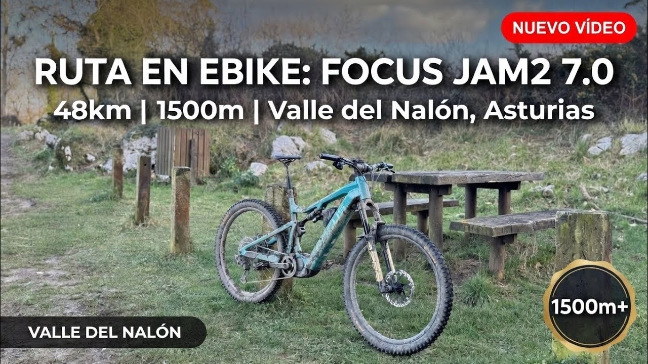 ⚡ No esperaba ESTO en Asturias… Ruta en Bicicleta Eléctrica que casi me DESTROZA 🚴‍♂️⛰️ (+1500 m)