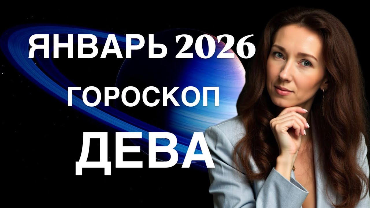 ДЕВА ♍️ ЯНВАРЬ 2026 ГОРОСКОП ОТ ТАТЬЯНЫ ИВАНОВСКОЙ 