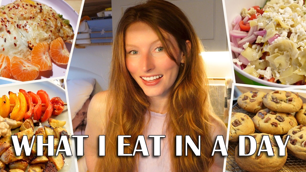 What I Eat While Living In A VAN | Cooking VLOG | Full Day of Eating | ASMR