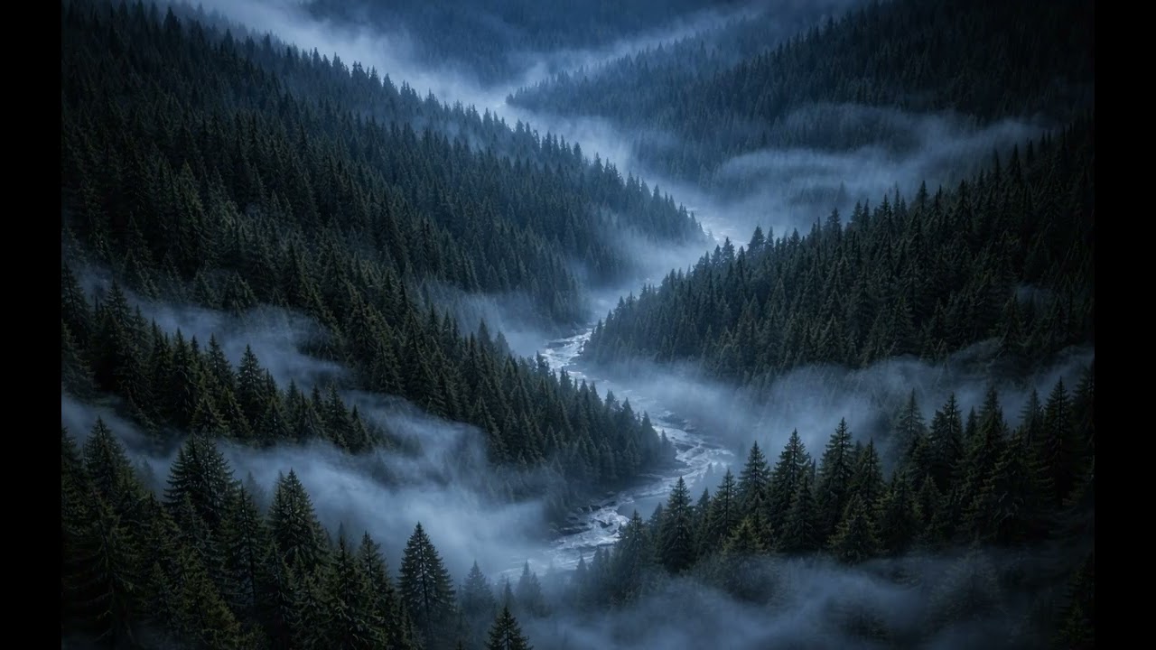 Ambient sound of night forest to help you sleep