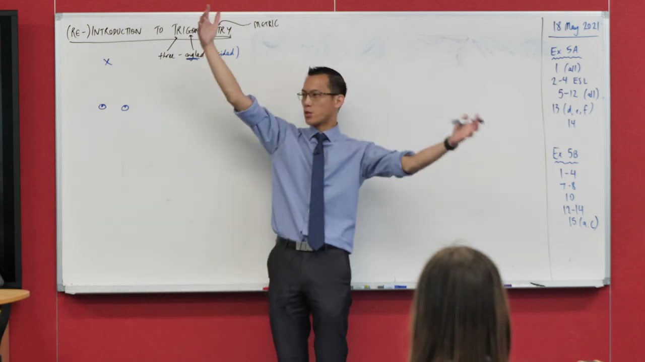 Trigonometry in Right Triangles (1 of 5: Reviewing the ratios)