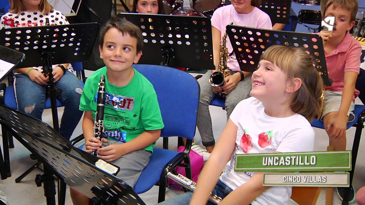 Uncastillo y su escuela de música- Menudo es mi pueblo
