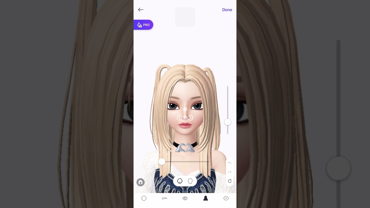 BABYMONSTER Chiquita zepeto face tutorial (old options)