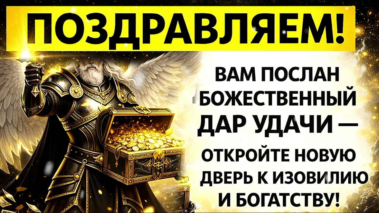 ✨ ПОЗДРАВЛЯЕМ! ВАМ ПОСЛАН ЗНАК СВЫШЕ — ОТКРОЙТЕ ДВЕРЬ К НОВОМУ УРОВНЮ СОЗНАНИЯ И ВНУТРЕННЕМУ ИЗОБИЛ