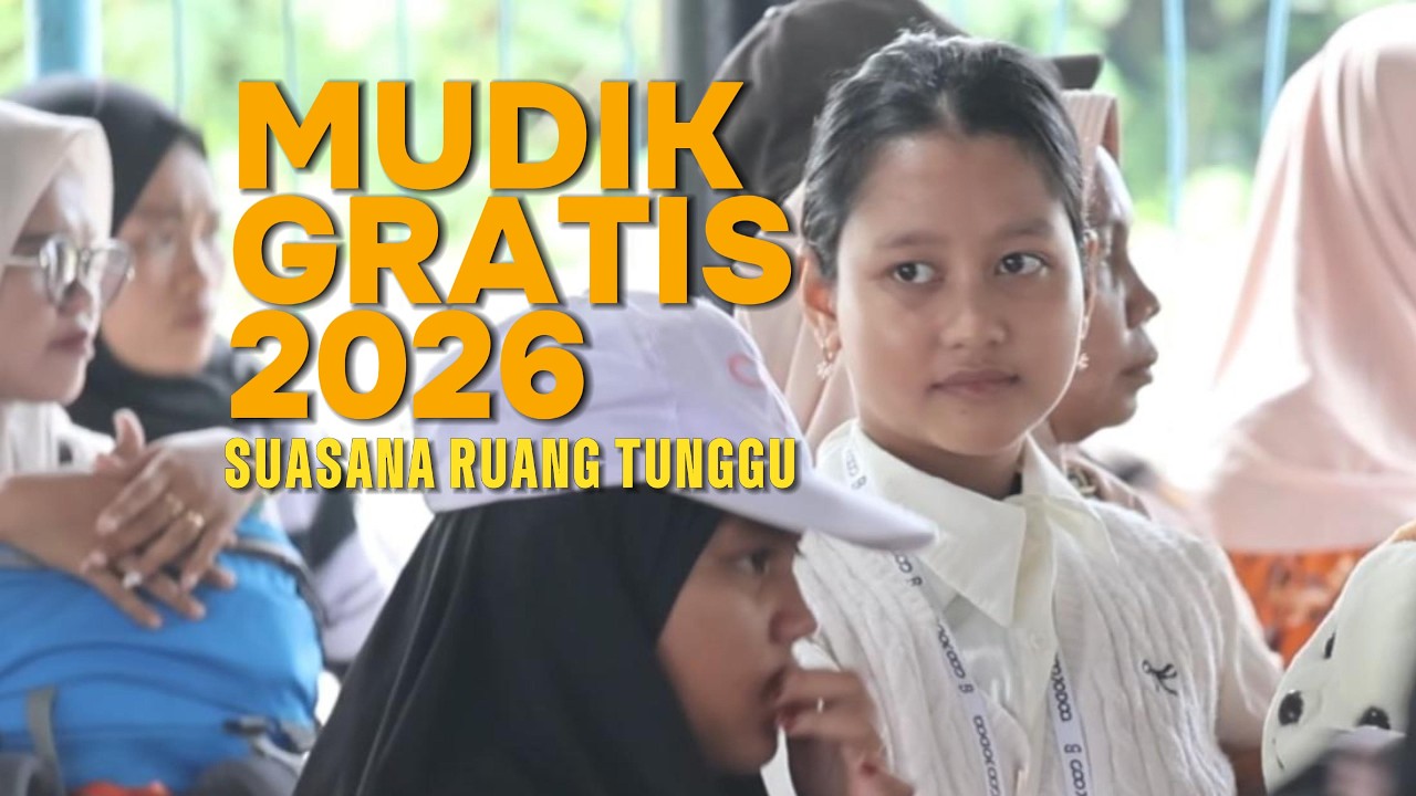 Mudik Gratis 2026 | Suasana Ruang Tunggu Pemudik di Terminal Pelabuhan Samudera Batulicin