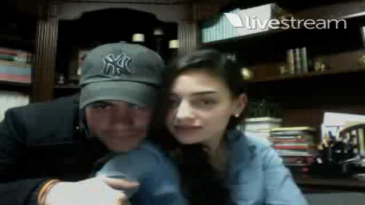 Paco y Melissa en TwitCam