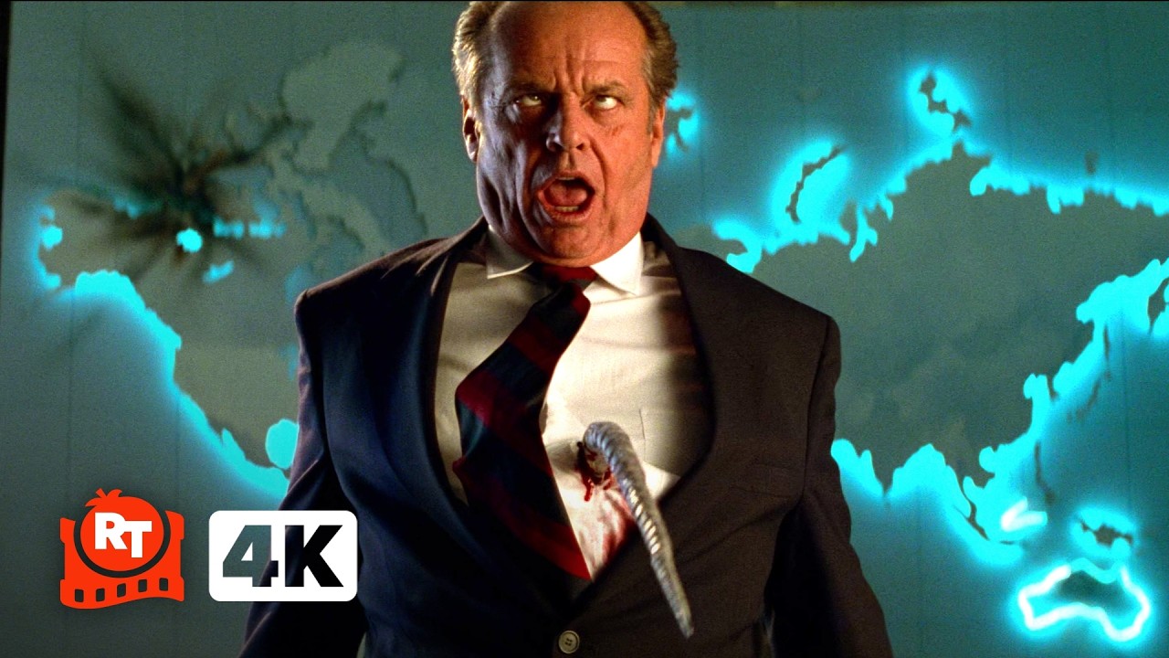 Mars Attacks! (1996) 4K - Jack Nicholson Dies (7/9) | Movieclips