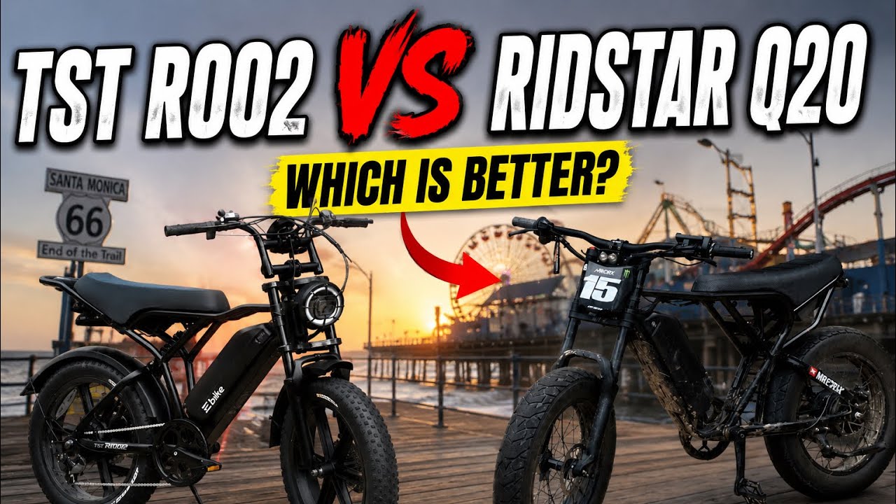 TST R002 vs Ridstar Q20 | Which E-Bike Is Actually Better?