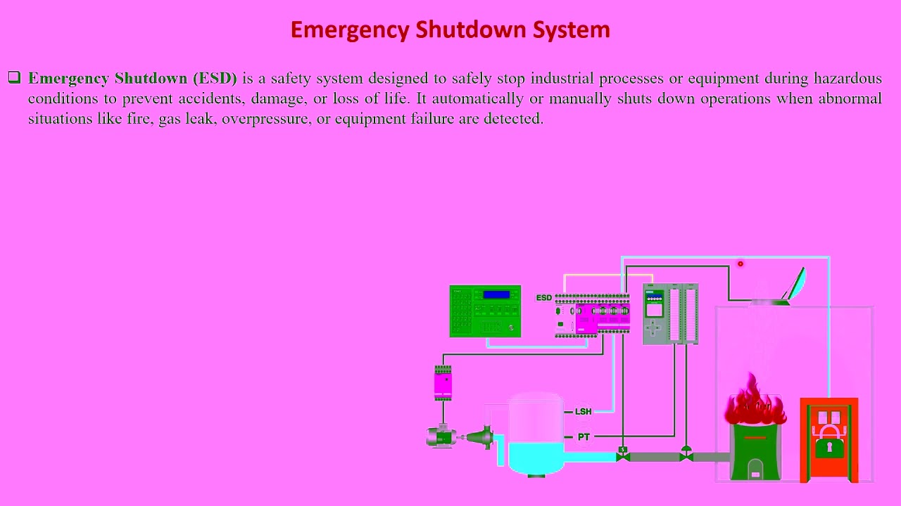 31 Emergency Shutdown System ESD