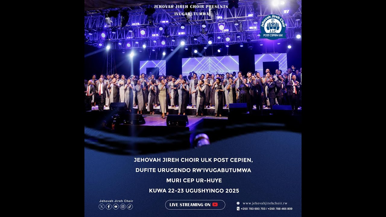 🔴LIVE CONCERT:JEHOVAH JIREH CHOIR MU IVUGABUTUMWA //UR HUYE CAMPUS.