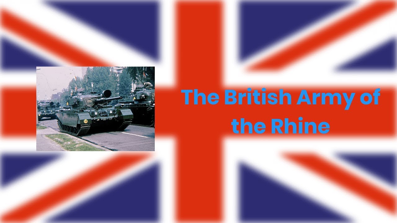 History of the British Army of the Rhine (BAOR)