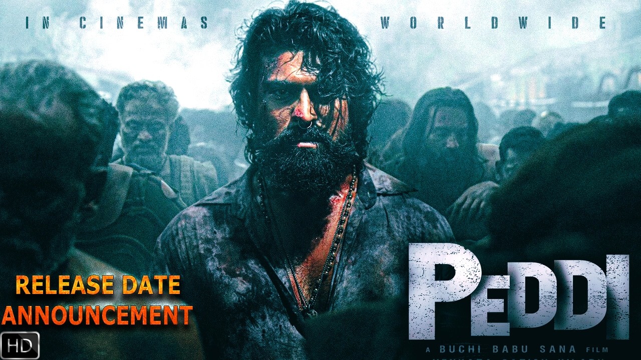 Peddi Movie New Release Date Announcement - Ram Charan Janvi Kapoor Shiva Rajkumar 30th April 2026