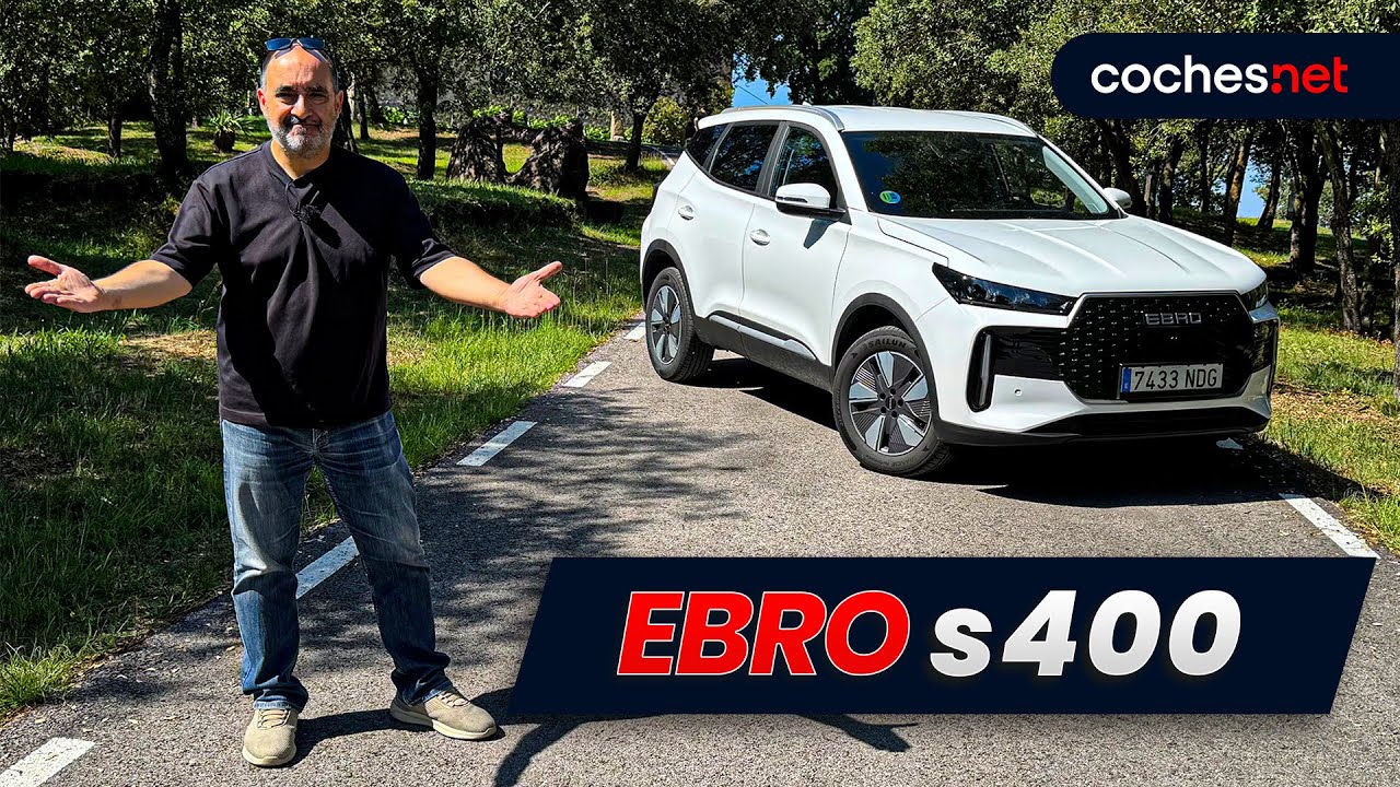 Ebro s400 2025: Tama&ntilde;o correcto y motor h&iacute;brido | Prueba / Test / Review en espa&ntilde;ol | coches.net