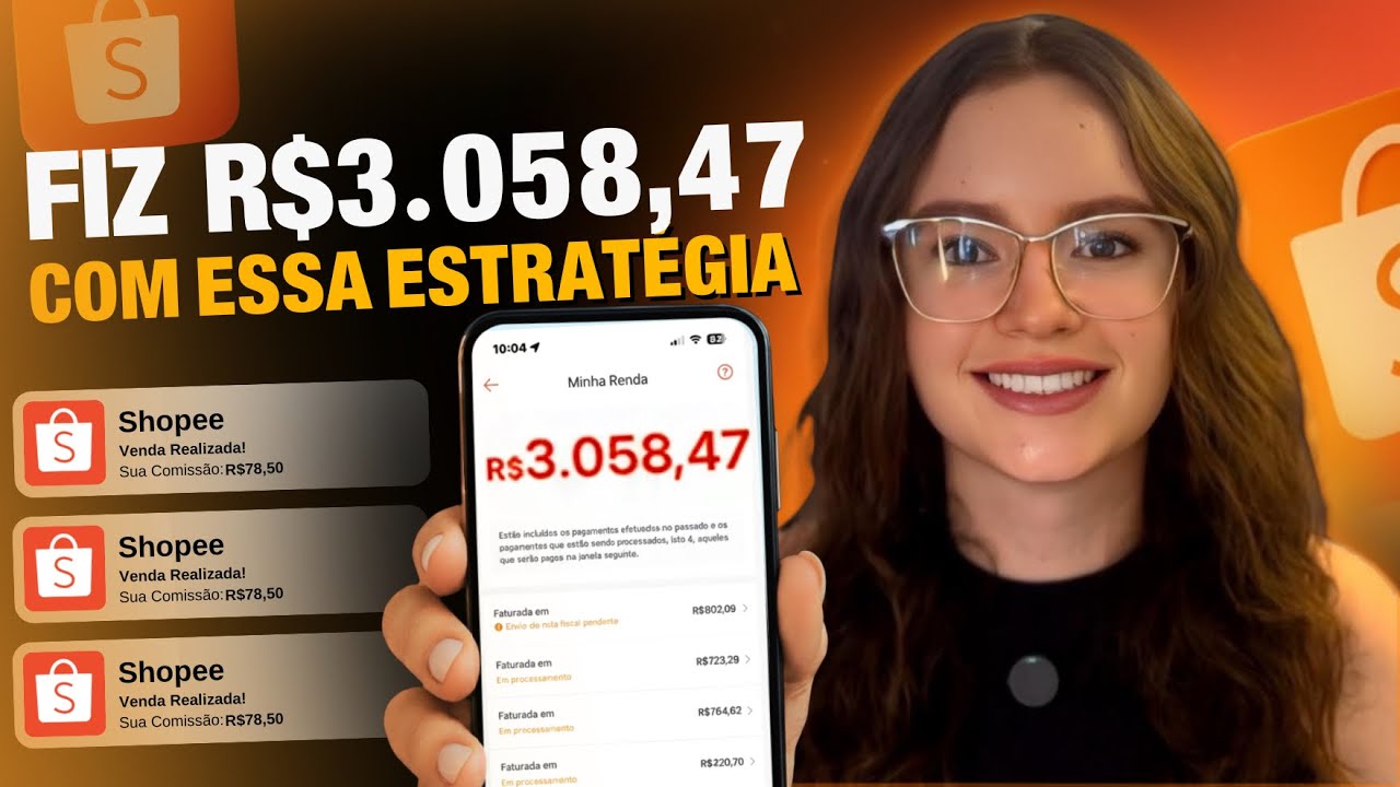AFILIADO SHOPEE: COMO EU FIZ R$3.000 com a Shopee (PASSO A PASSO)