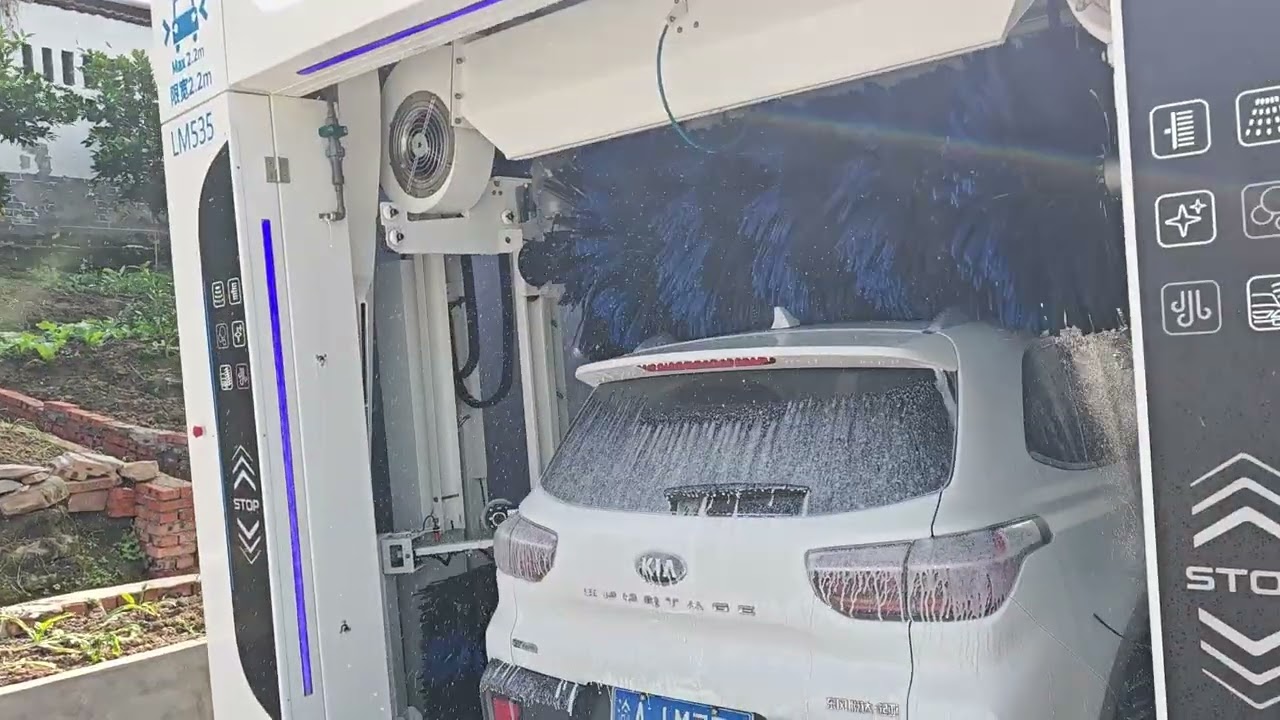 Car Wash Project: Automatic Car Wash Machine debugging in progress. – Mattias Car Wash Systems |