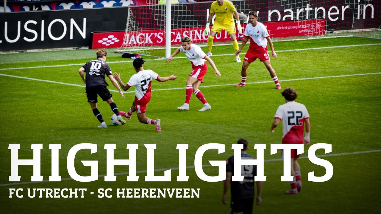 Een laat gelijkspel in Galgenwaard | FC Utrecht - sc Heerenveen
