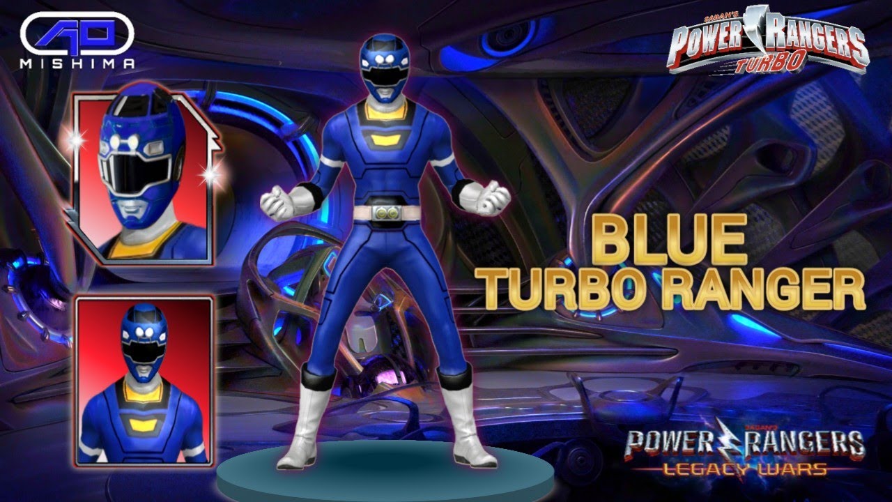 Justin - Blue Turbo Ranger revamp with Character Card