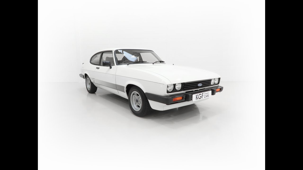 The Most Incredible Diamond White Ford Capri 2.0S with Only 12,760 Miles - SOLD!