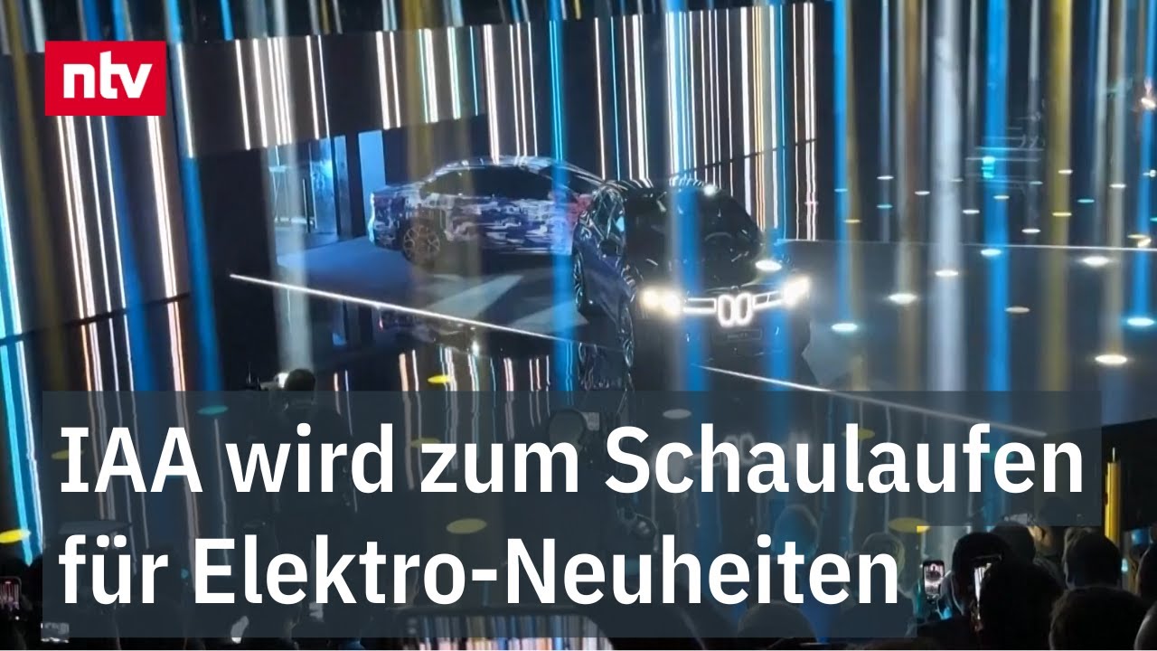 IAA wird zum Schaulaufen f&uuml;r Elektro-Neuheiten - Starke Konkurrenz aus China