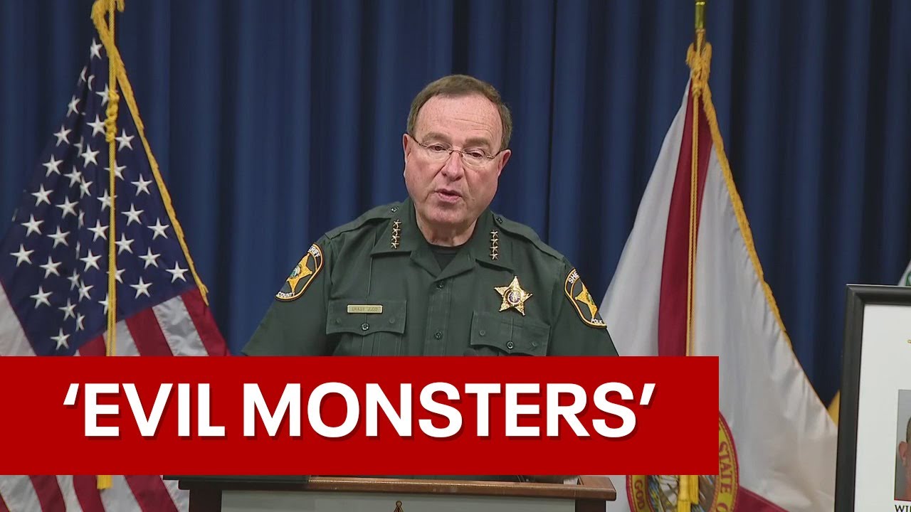 Polk County Grady Judd press conference on child porn bust: 'Evil monsters'
