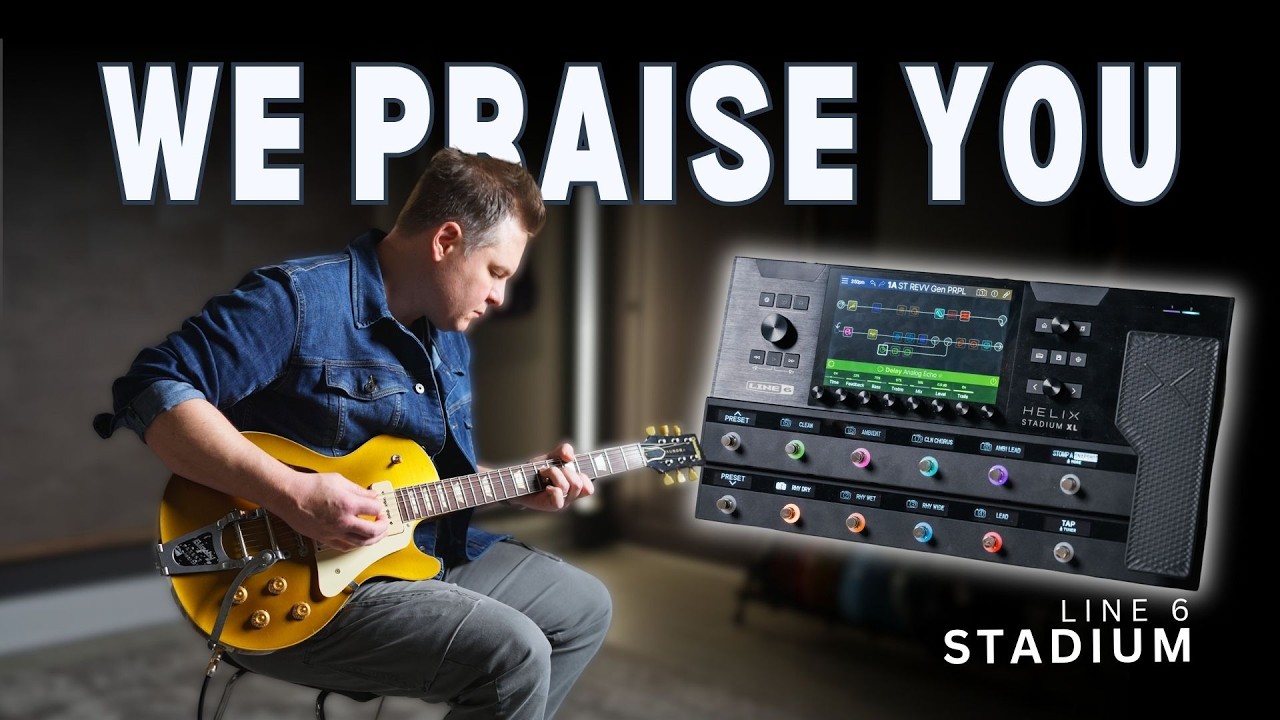 Line 6 Stadium // We Praise You - Bethel Music // Кавер на электрогитаре