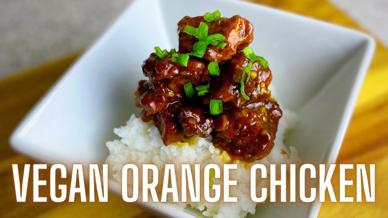VEGAN ORANGE CHICKEN | Katie Makes It Vegan