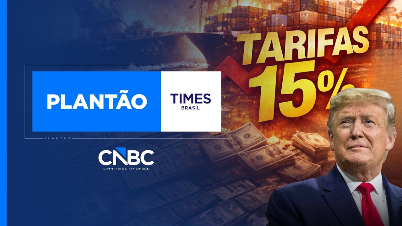 TRUMP SOBE TARIFA MUNDIAL PARA 15% | PLANTÃO - 21/02/2026