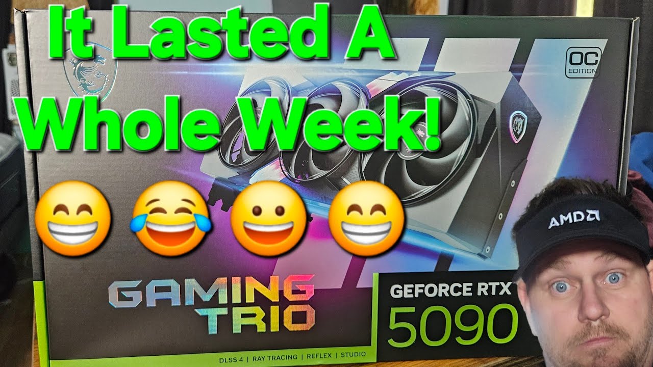 It Lasted A Week! The MSI Gaming Trio RTX 5090 Experience!
