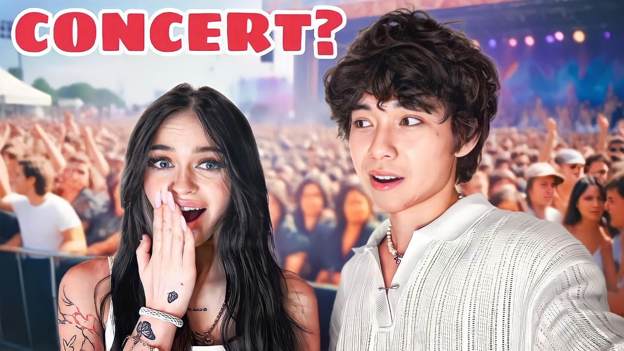 I Asked Out Nevada To Her Dream Concert!