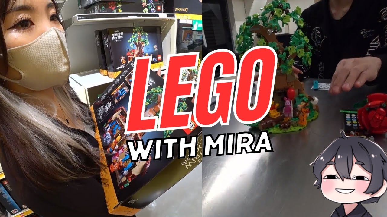 SchrodingerLee | Lego Stream With Mira | IRL Japan