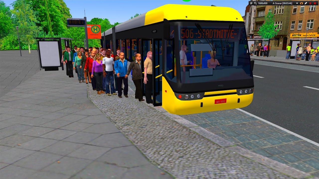 [OMSI 2] Quadbus Brt Biarticulado Mapa Felsheim Linha 6 + G27 #OMSI2 #OMSI