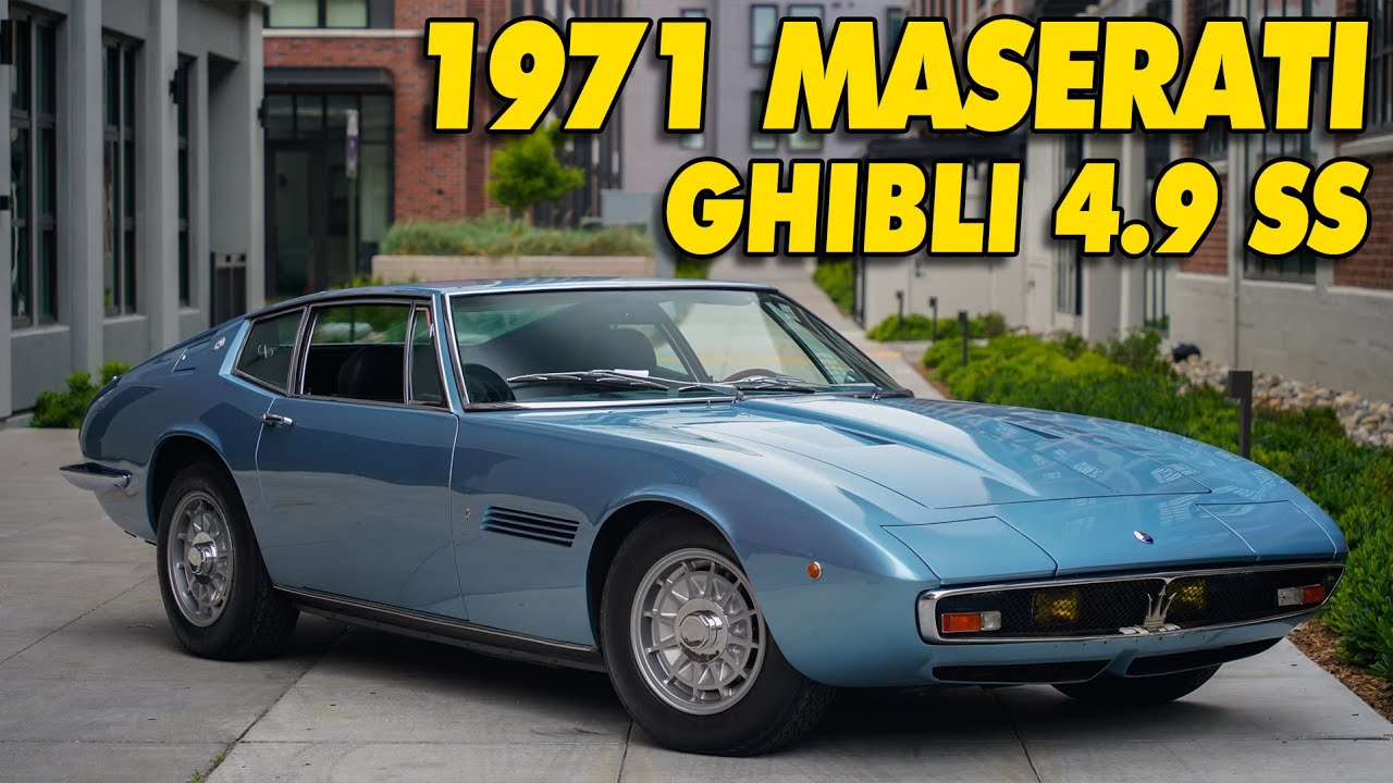 Drive - 1971 Maserati Ghibli 4.9 SS