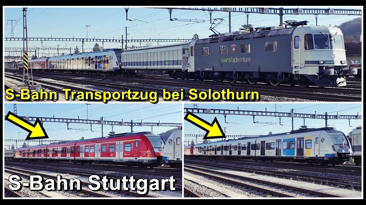 S-Bahn Stuttgart fährt beim Bahnhof Solothurn durch!?
