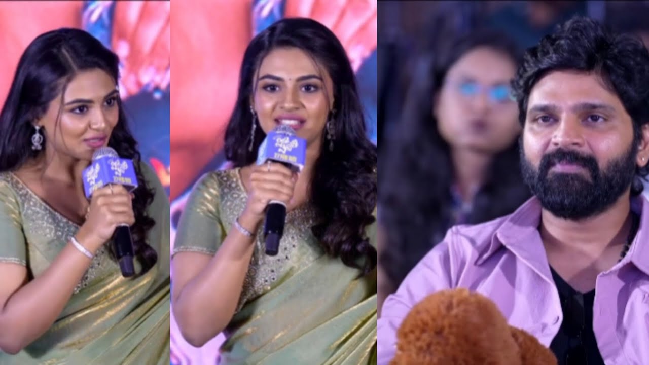 Heroine Nayan Sarika Speech @ Vishnu Vinyasam Movie Pre Release Press Meet Live 🔴 | FRIDAY VOLUME